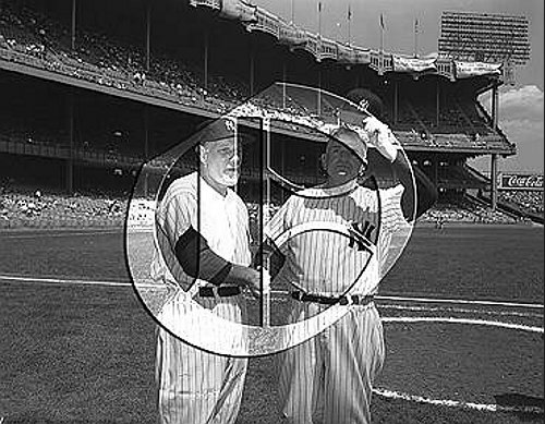 Leo Durocher and Casey Stengel56N0323